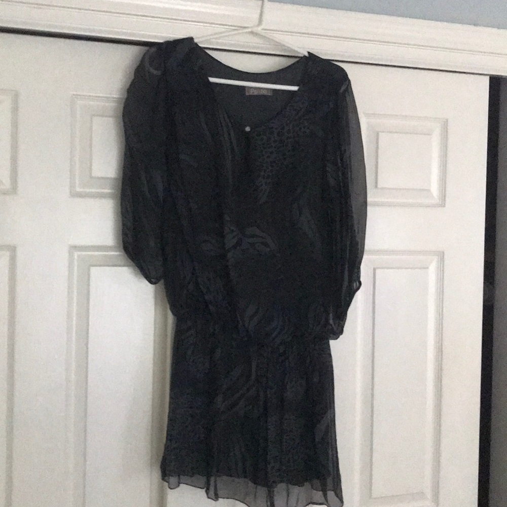 Polita black/grey dress